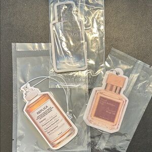 NIB Perfume Bottle Air Fresheners Set of 3